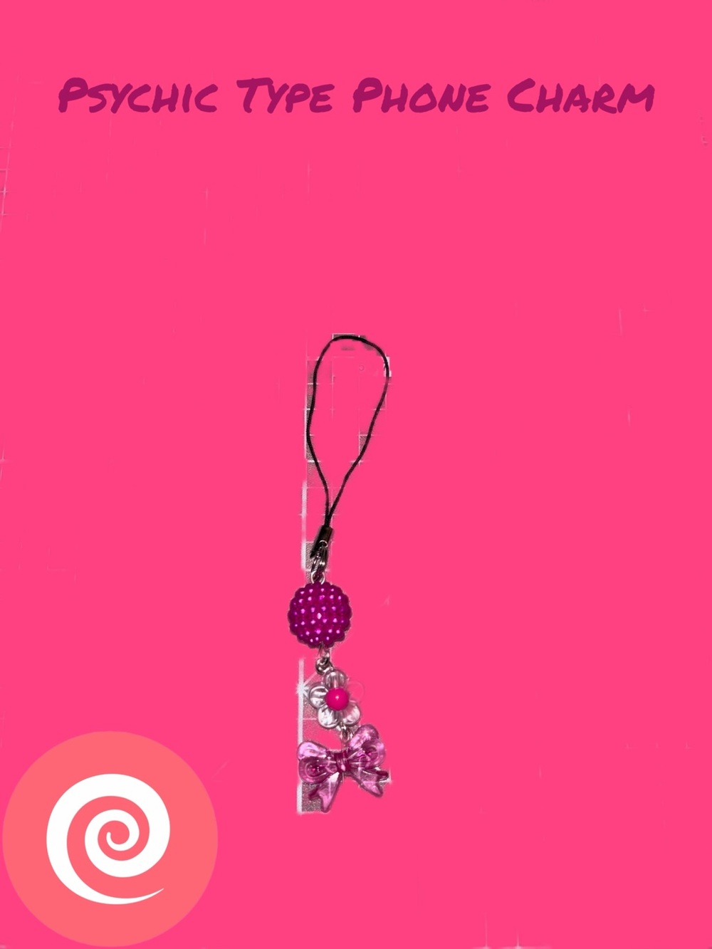 Handmade Psychic Type Phone Charm